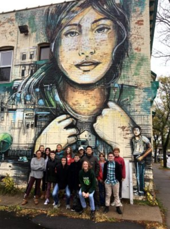 Grade 9, “Rights and Responsibilities” class, field study