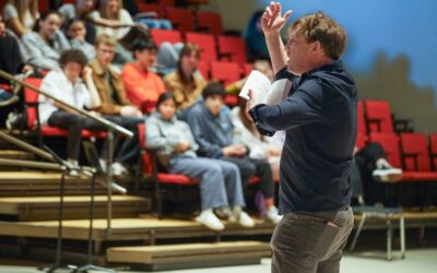 Acclaimed Author James Kennedy Shared Insights at The Harley School