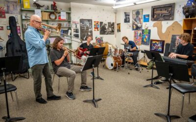 A Harley Alum Returns: Mark McGrain ’73 Visits Campus