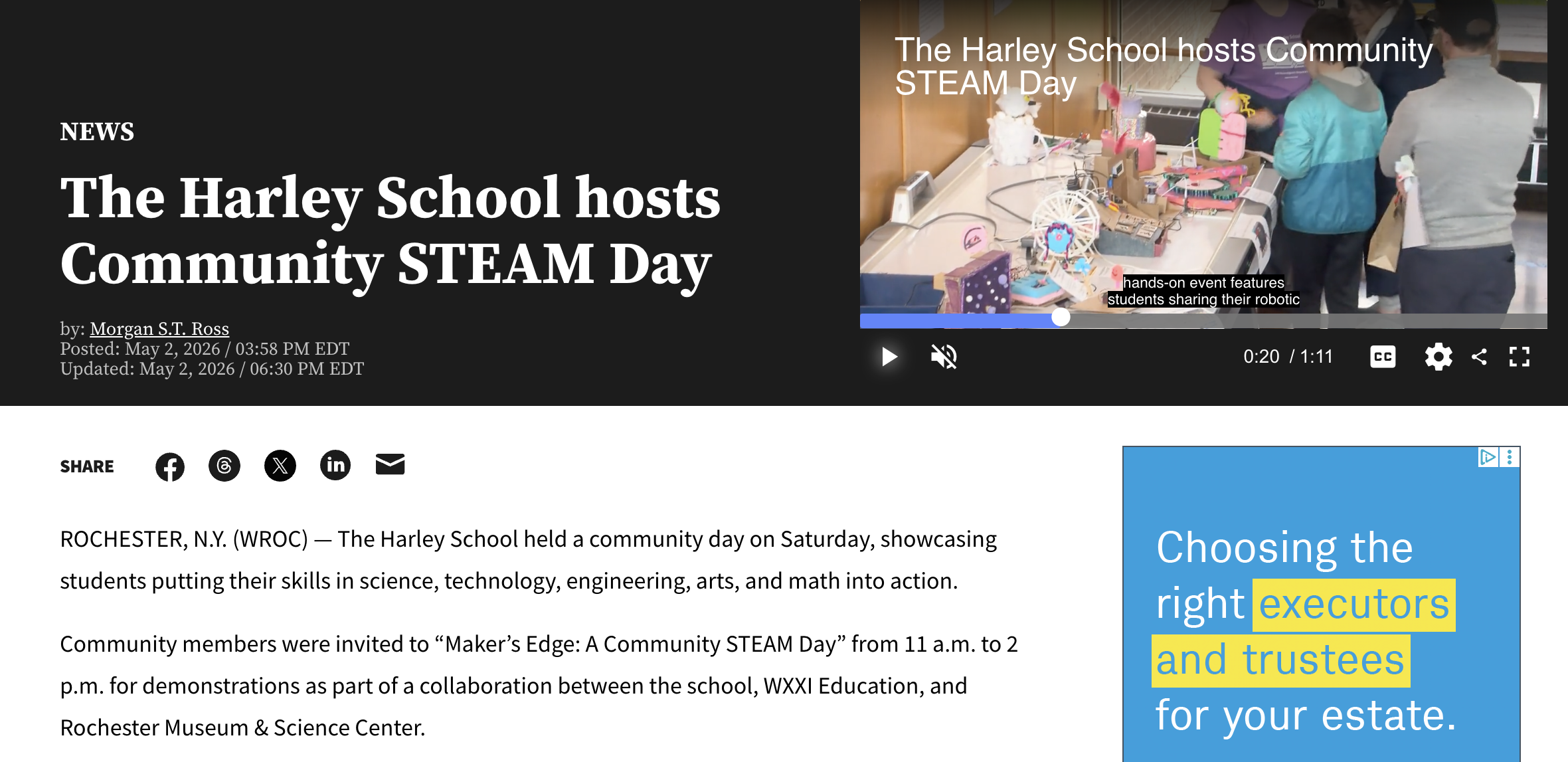 Innovation in Action: The Harley School’s Maker’s Edge Brings STEAM to Life